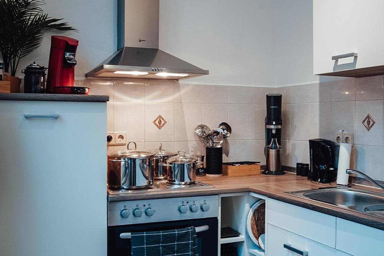Fewostaeps- Moderne Unterkunft, Zentrumsnah Plauen Bagian luar foto