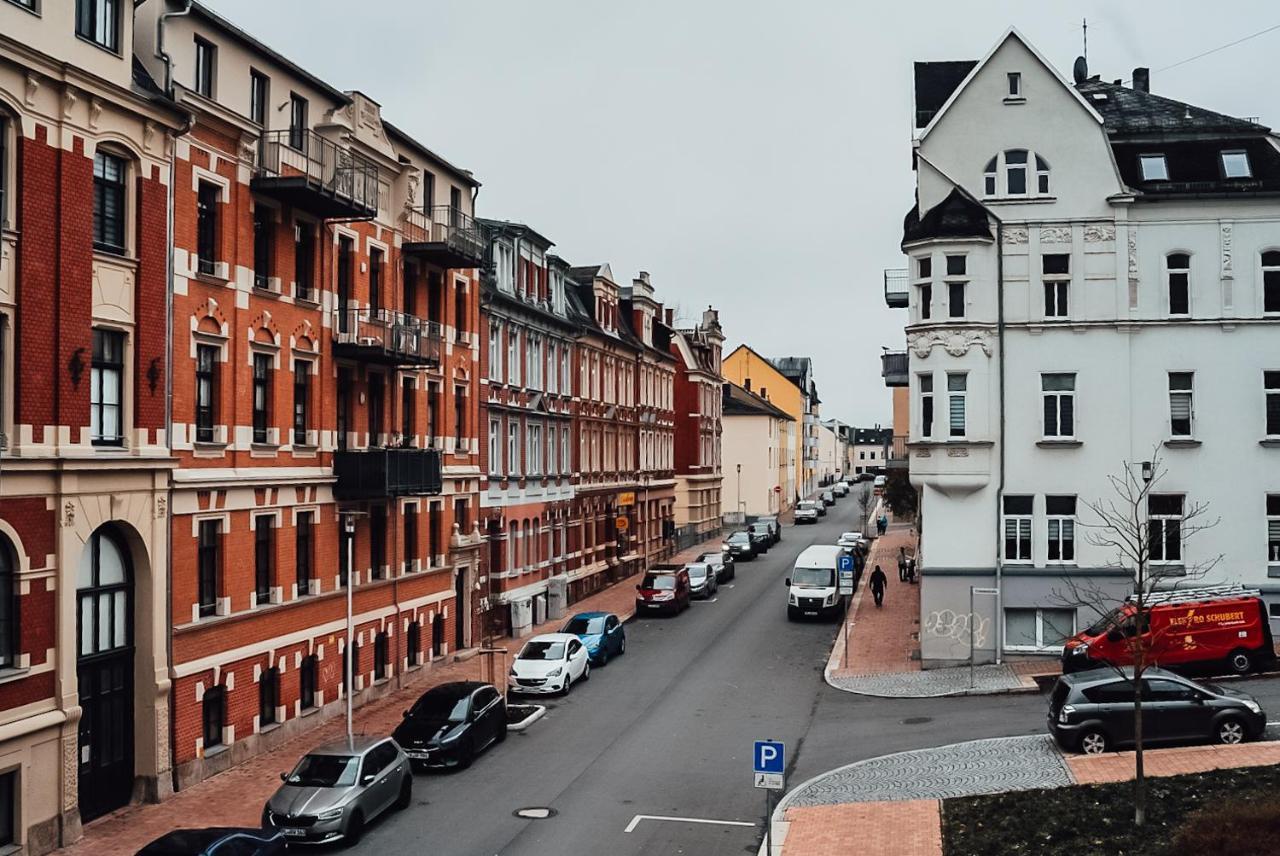 Fewostaeps- Moderne Unterkunft, Zentrumsnah Plauen Bagian luar foto