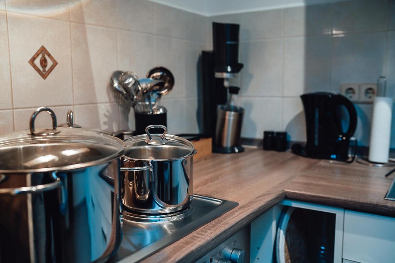 Fewostaeps- Moderne Unterkunft, Zentrumsnah Plauen Bagian luar foto